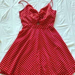 Red Polka Dot Dress
